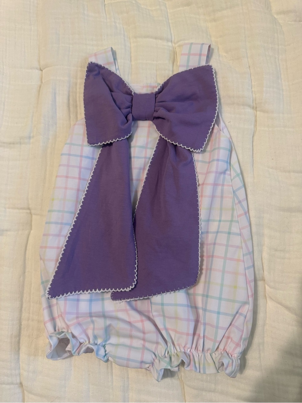 Little Bear Smocks Bow Bubble